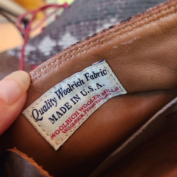 Clarks 💙Woolrich 66303 Leather Aztec Chukka Desert Boot Tribal Crepe Shoe Sz 13 - Picture 14 of 14